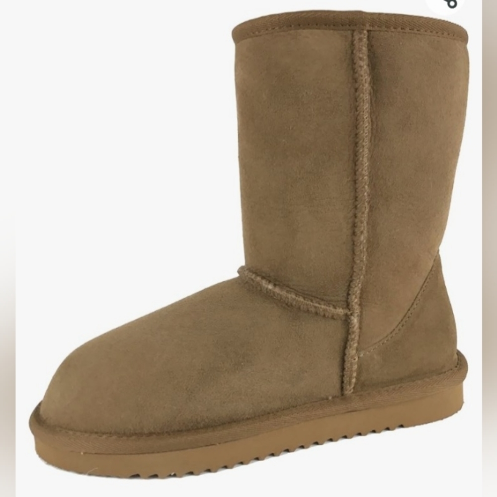 Womens Sheepskin Boots Mid-Calf